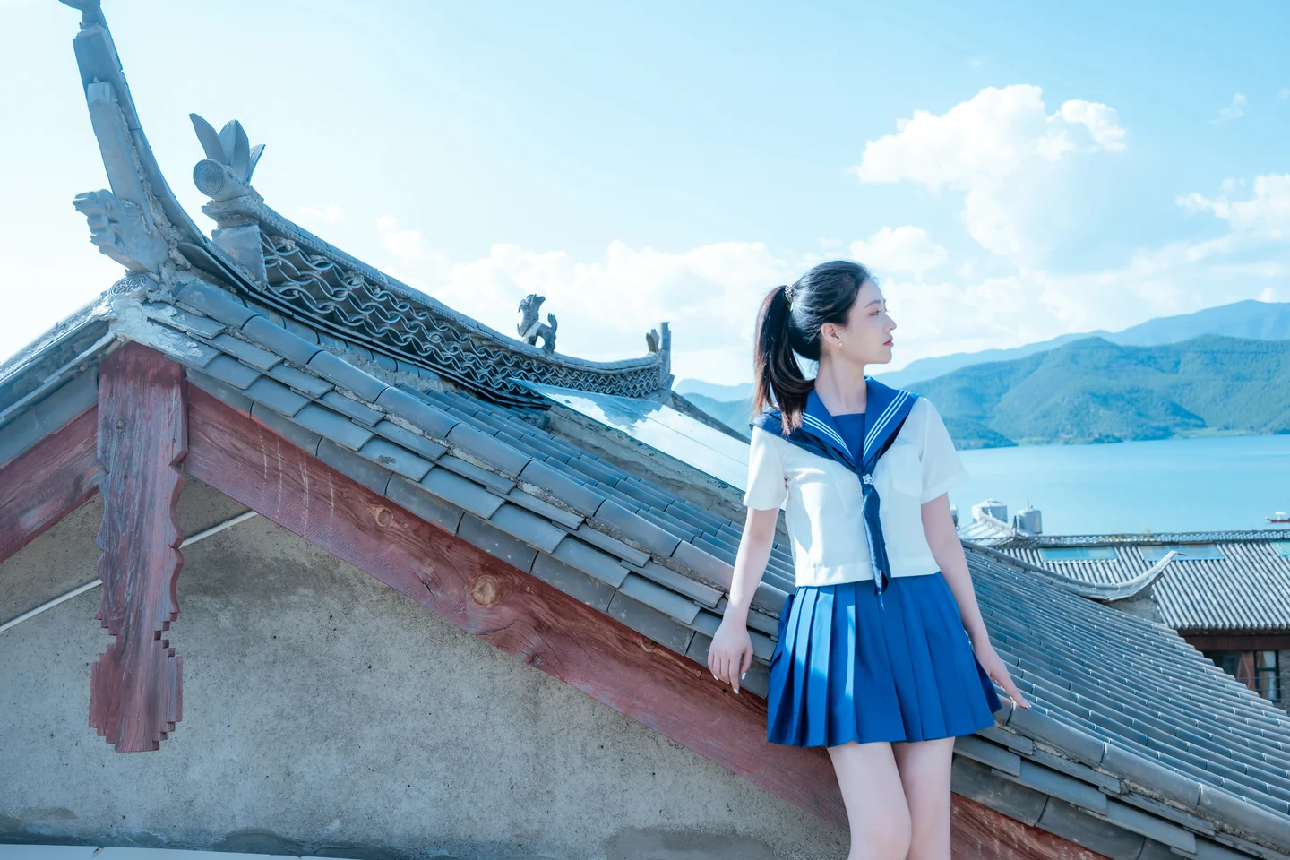 年年 - 泡沫之夏JK [78P-385MB] tg@simisebaisi 【丝足阁】025.webp